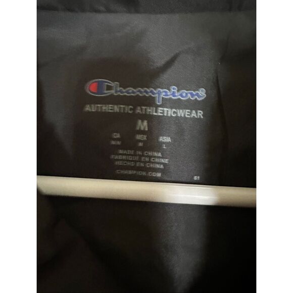 Champion Filled Stadium Anorak pullover jacket coat men’s medium - Picture 4 of 5